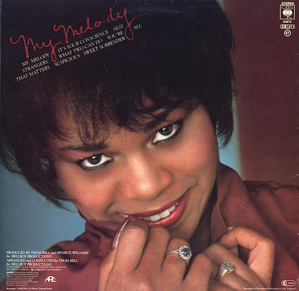 Deniece Williams : My Melody (LP, Album)