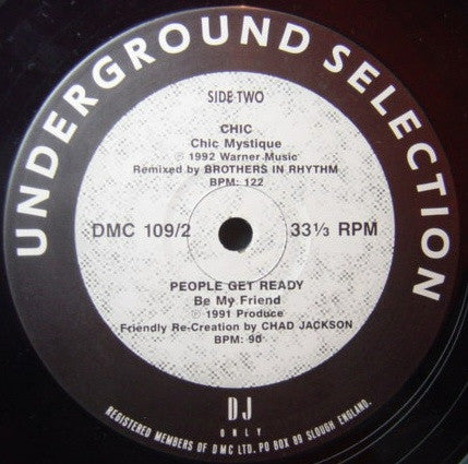 Various : Underground Selection 2/92 (12")