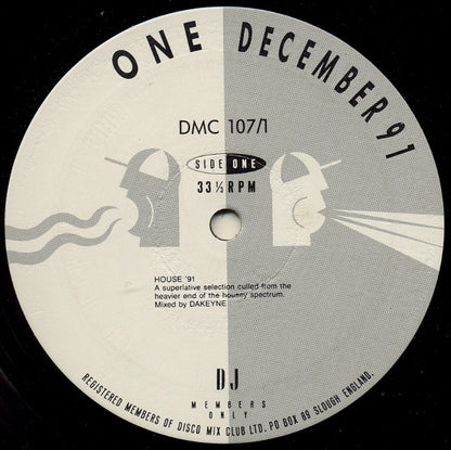 Various : December · 91 - One (12", Mixed)