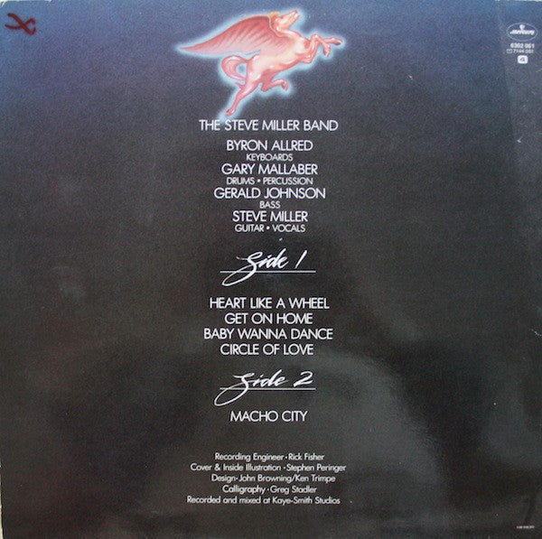 Steve Miller Band : Circle Of Love (LP, Album)