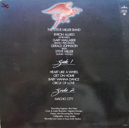 Steve Miller Band : Circle Of Love (LP, Album)