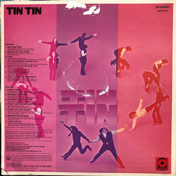 Tin Tin (5) : Tin Tin (LP, Album, Promo, Ter)