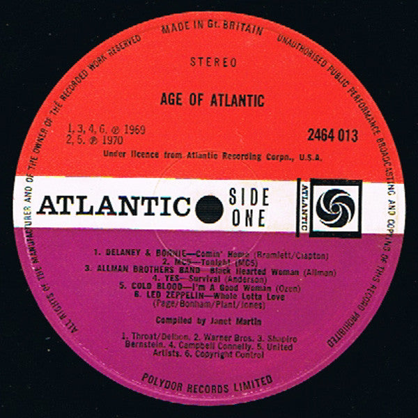 Various : The Age Of Atlantic (LP, Comp, Gat)