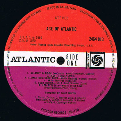 Various : The Age Of Atlantic (LP, Comp, Gat)