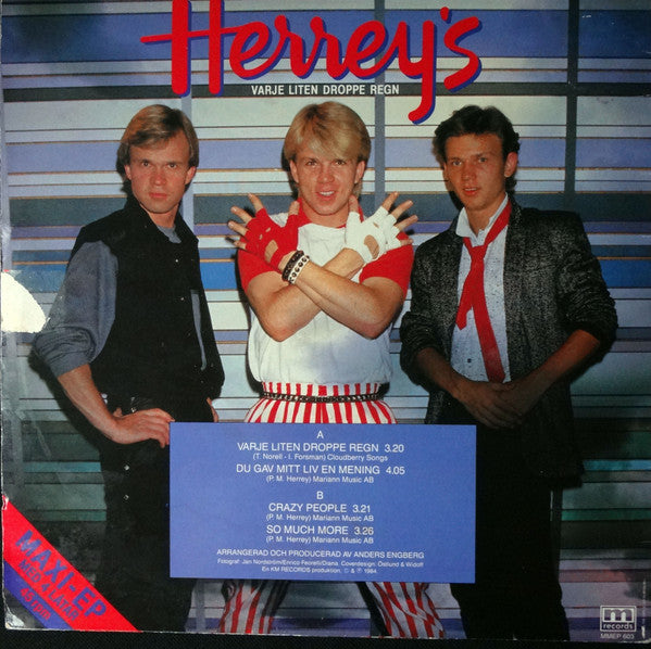The Herrey's : Varje Liten Droppe Regn (12", EP, Maxi)