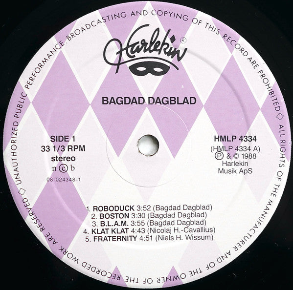 Bagdad Dagblad : Bagdad Dagblad (LP, Album)