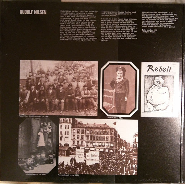 Jon Arne Corell, Kari Svendsen, Lillebjørn Nilsen, Lars Klevstrand, Steinar Ofsdal Og Carl Morten Iversen : På Stengrunn (16 Sanger Av Rudolf Nilsen) (LP, Album)