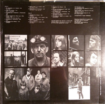 Jon Arne Corell, Kari Svendsen, Lillebjørn Nilsen, Lars Klevstrand, Steinar Ofsdal Og Carl Morten Iversen : På Stengrunn (16 Sanger Av Rudolf Nilsen) (LP, Album)