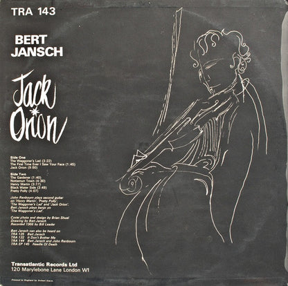 Bert Jansch : Jack Orion (LP, Album, Mono, RP)