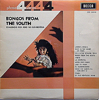 Edmundo Ros & His Orchestra : Bongos From The  South (LP, Album)