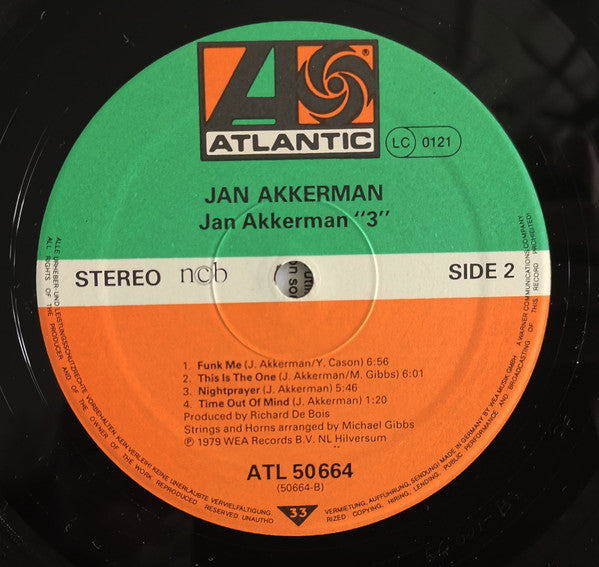 Jan Akkerman : Jan Akkerman 3 (LP, Album)