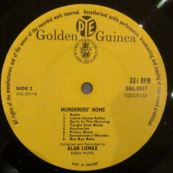 Various : Murderers' Home (LP, Comp, RE)