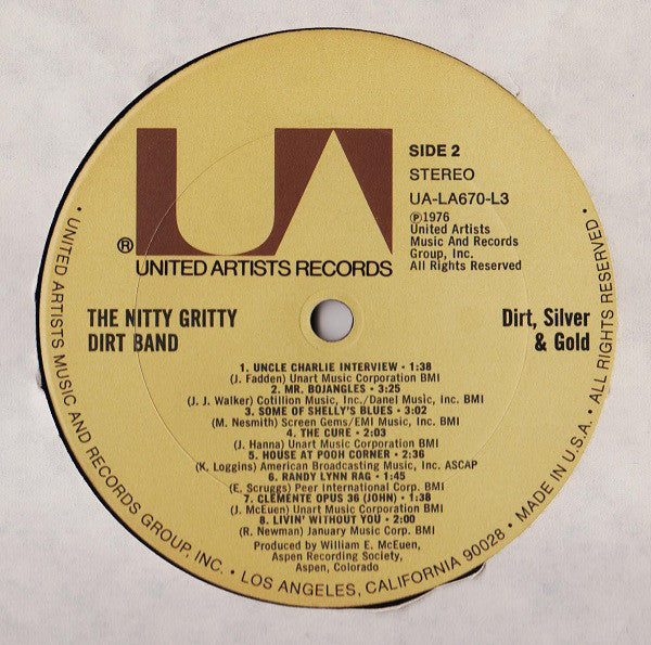 Nitty Gritty Dirt Band : Dirt, Silver & Gold (3xLP, Comp, San)