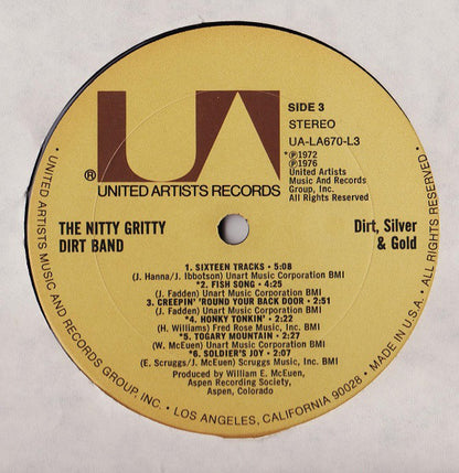 Nitty Gritty Dirt Band : Dirt, Silver & Gold (3xLP, Comp, San)