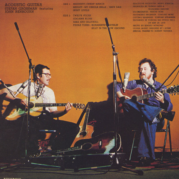 John Renbourn & Stefan Grossman : Acoustic Guitar (LP, Album, Ltd)