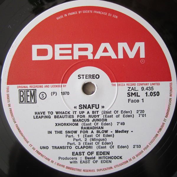 East Of Eden (2) : Snafu (LP, Album)