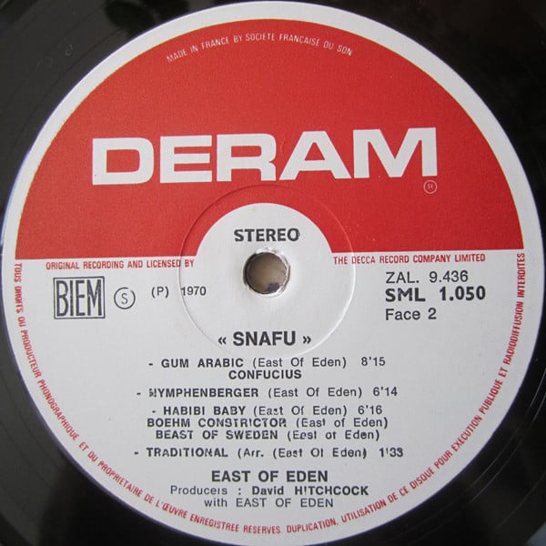 East Of Eden (2) : Snafu (LP, Album)