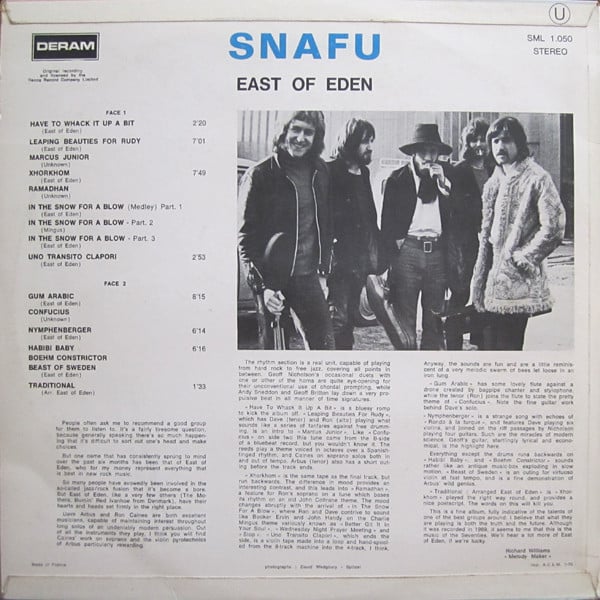 East Of Eden (2) : Snafu (LP, Album)