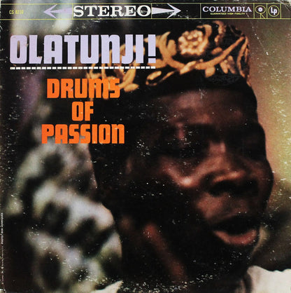 Babatunde Olatunji : Drums Of Passion (LP, Album, RE)