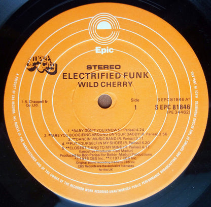 Wild Cherry : Electrified Funk (LP, Album)