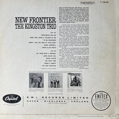 Kingston Trio : New Frontier (LP, Album, Mono)