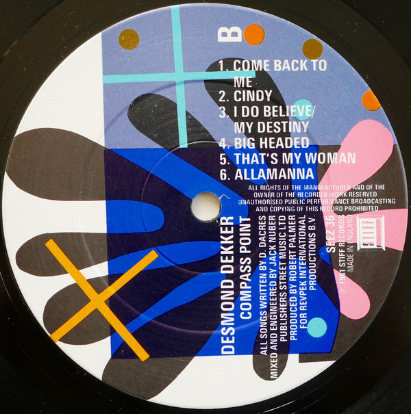 Desmond Dekker : Compass Point (LP, Album)