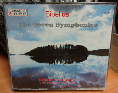 Jean Sibelius, Maurice Abravanel, Utah Symphony Orchestra : The Seven Symphonies (3xCD, Album, RE)