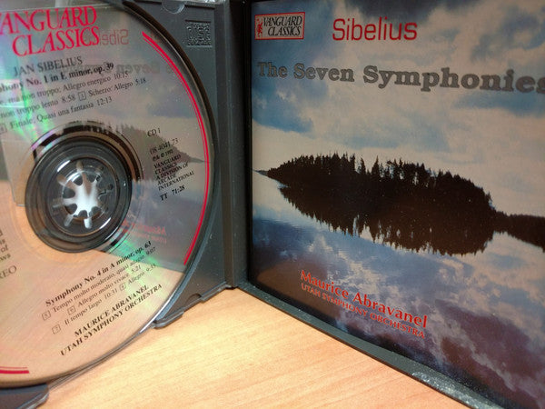 Jean Sibelius, Maurice Abravanel, Utah Symphony Orchestra : The Seven Symphonies (3xCD, Album, RE)