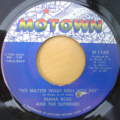 The Supremes : No Matter What Sign You Are / The Young Folks (7", Single)