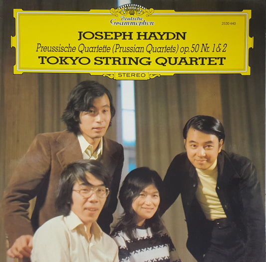 Joseph Haydn, Tokyo String Quartet : Preussische Quartette (Prussian Quartets) Op. 50 Nr. 1 & 2 (LP, RP)