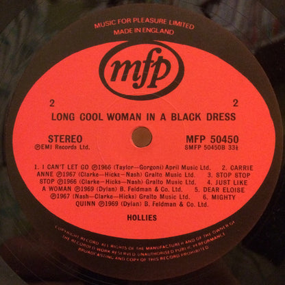 The Hollies : Long Cool Woman In A Black Dress (LP, Comp)