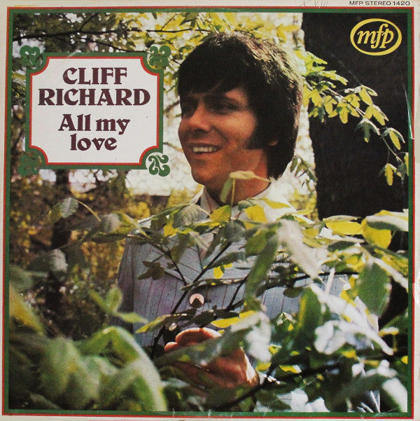 Cliff Richard : All My Love (LP, Album, RE)