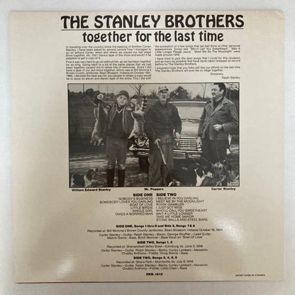 The Stanley Brothers : Together For The Last Time (LP, RE)