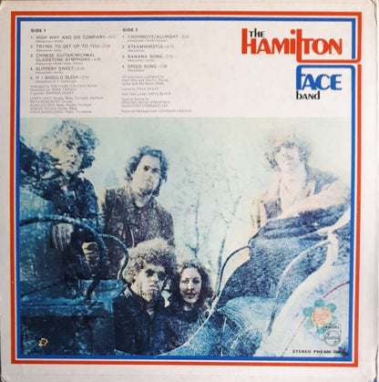 The Hamilton Face Band : The Hamilton Face Band (LP, Album)