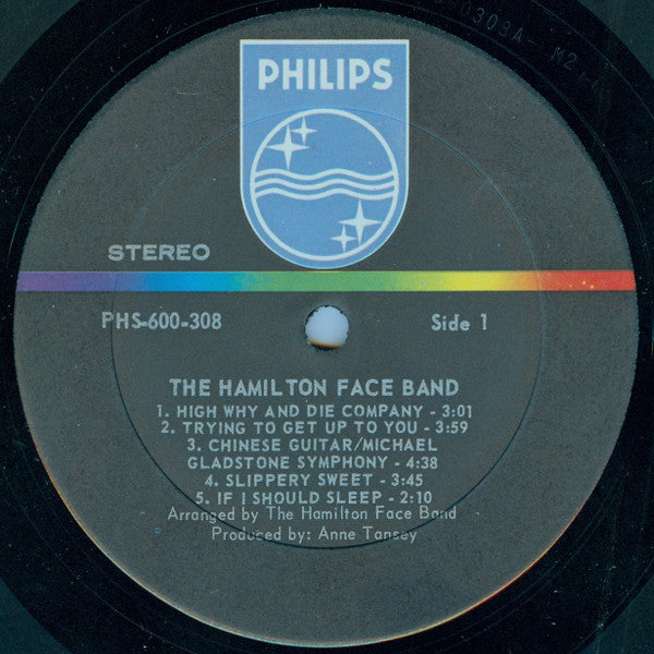 The Hamilton Face Band : The Hamilton Face Band (LP, Album)