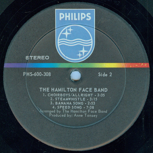 The Hamilton Face Band : The Hamilton Face Band (LP, Album)