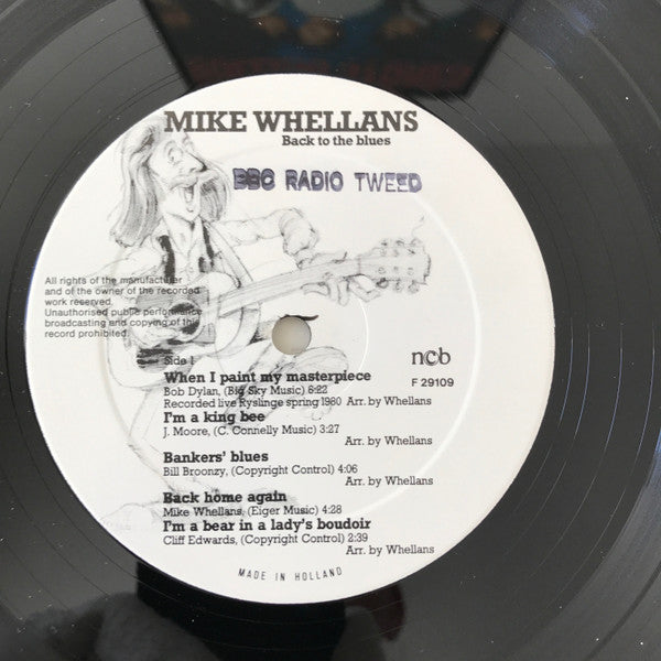 Mike Whellans : Back To The Blues (LP, Album)