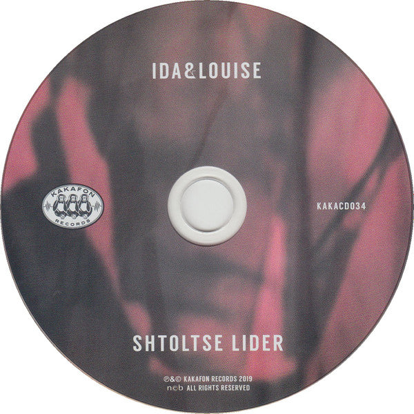 Ida Gillner & Louise Vase : Shstoltse Lider (CD, Album)