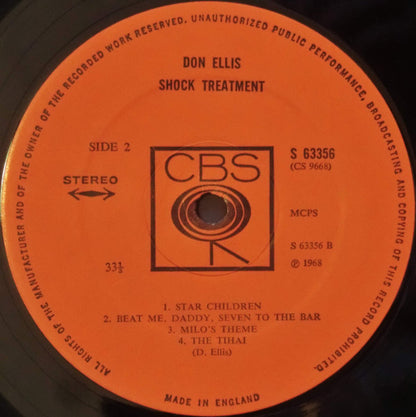 Don Ellis : Shock Treatment (LP, Album)