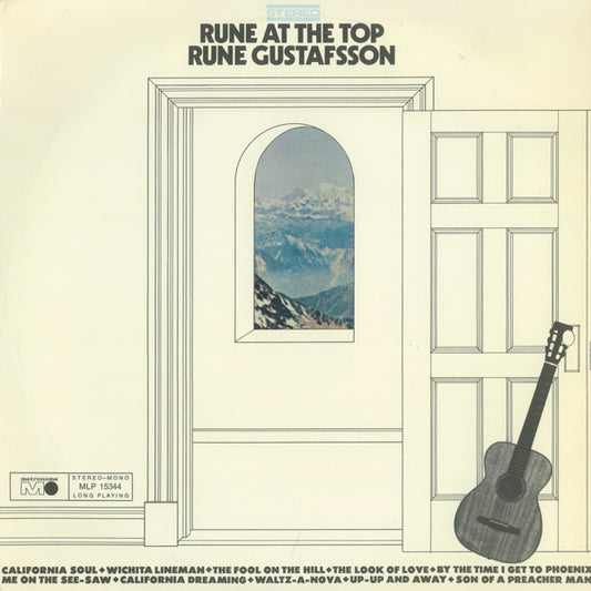 Rune Gustafsson : Rune At The Top (LP, Album)