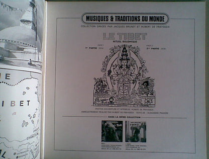 Unknown Artist : Le Tibet - Rituel Boudhique (LP, Album, Wal)