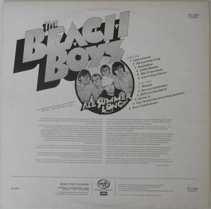 The Beach Boys : All Summer Long (LP, Album, RE, Mad)