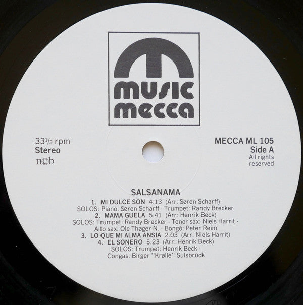 Salsa Na Ma : Salsa Na'Ma (LP, Album)