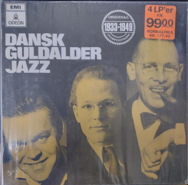 Various : Dansk Guldalder Jazz Vol. 1-4 (4xLP, Comp + Box)