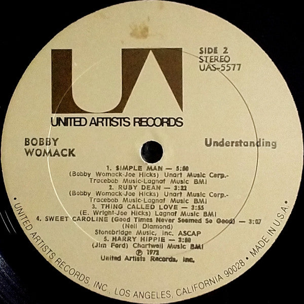 Bobby Womack : Understanding (LP, Album, All)
