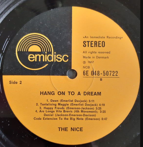 The Nice : Hang On To A Dream (LP, Comp)