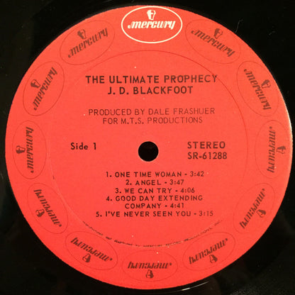 J. D. Blackfoot : The Ultimate Prophecy (LP, Album)