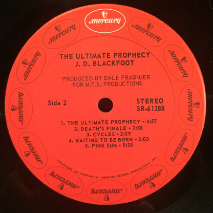 J. D. Blackfoot : The Ultimate Prophecy (LP, Album)