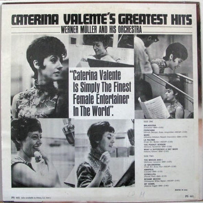 Caterina Valente / Werner Müller Und Sein Orchester : Caterina Valente's Greatest Hits (LP, Comp)