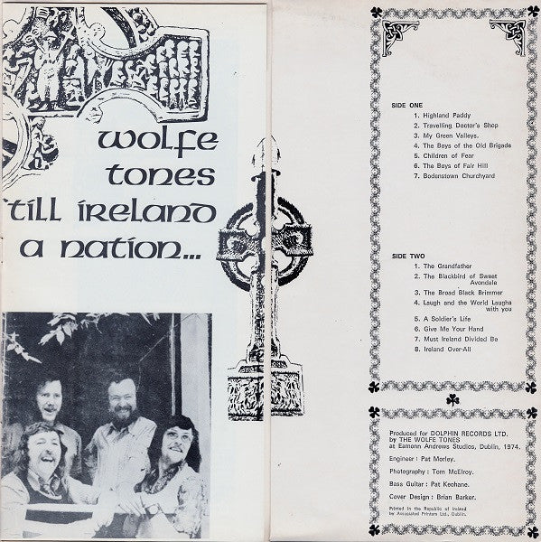 The Wolfe Tones : 'Till Ireland A Nation (LP, Album, Gat)